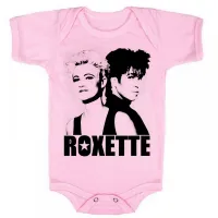 Body Bebê Infantil roupa criança Roxette banda rock antiga - Foto 4