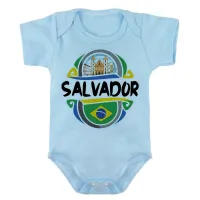 Body Bebê Infantil roupa criança Salvador Bahia lembrança - Foto 2