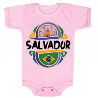 Body Bebê Infantil roupa criança Salvador Bahia lembrança - Foto 4