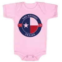 Body Bebê Infantil roupa criança San Antonio Texas lembrança - Foto 4