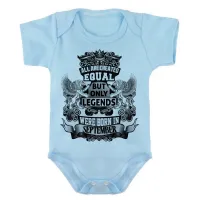 Body Bebê Infantil roupa criança Setembro Aniversário Melhores nasceram - Foto 2