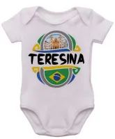 Body Bebê Infantil roupa criança Teresina Piaui lembrança Brasil - Foto 3