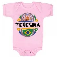 Body Bebê Infantil roupa criança Teresina Piaui lembrança Brasil - Foto 4