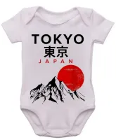 Body Bebê Infantil roupa criança Tokyo Japão Toquio japan - Foto 3