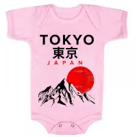 Body Bebê Infantil roupa criança Tokyo Japão Toquio japan - Foto 4