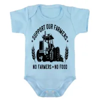 Body Bebê Infantil roupa criança Agronomia agricultura - Foto 2