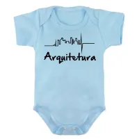 Body Bebê Infantil roupa criança Arquitetura arquiteto - Foto 2
