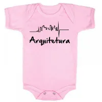 Body Bebê Infantil roupa criança Arquitetura arquiteto - Foto 4