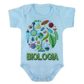 Body Bebê Infantil roupa criança Biologia biologo profissão - Foto 2