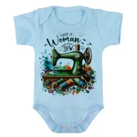 Body Bebê Infantil roupa criança Costureira costura profissão - Foto 2