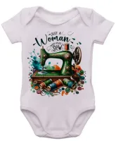 Body Bebê Infantil roupa criança Costureira costura profissão - Foto 3