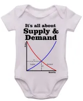 Body Bebê Infantil roupa criança Economia economista profissão - Foto 3