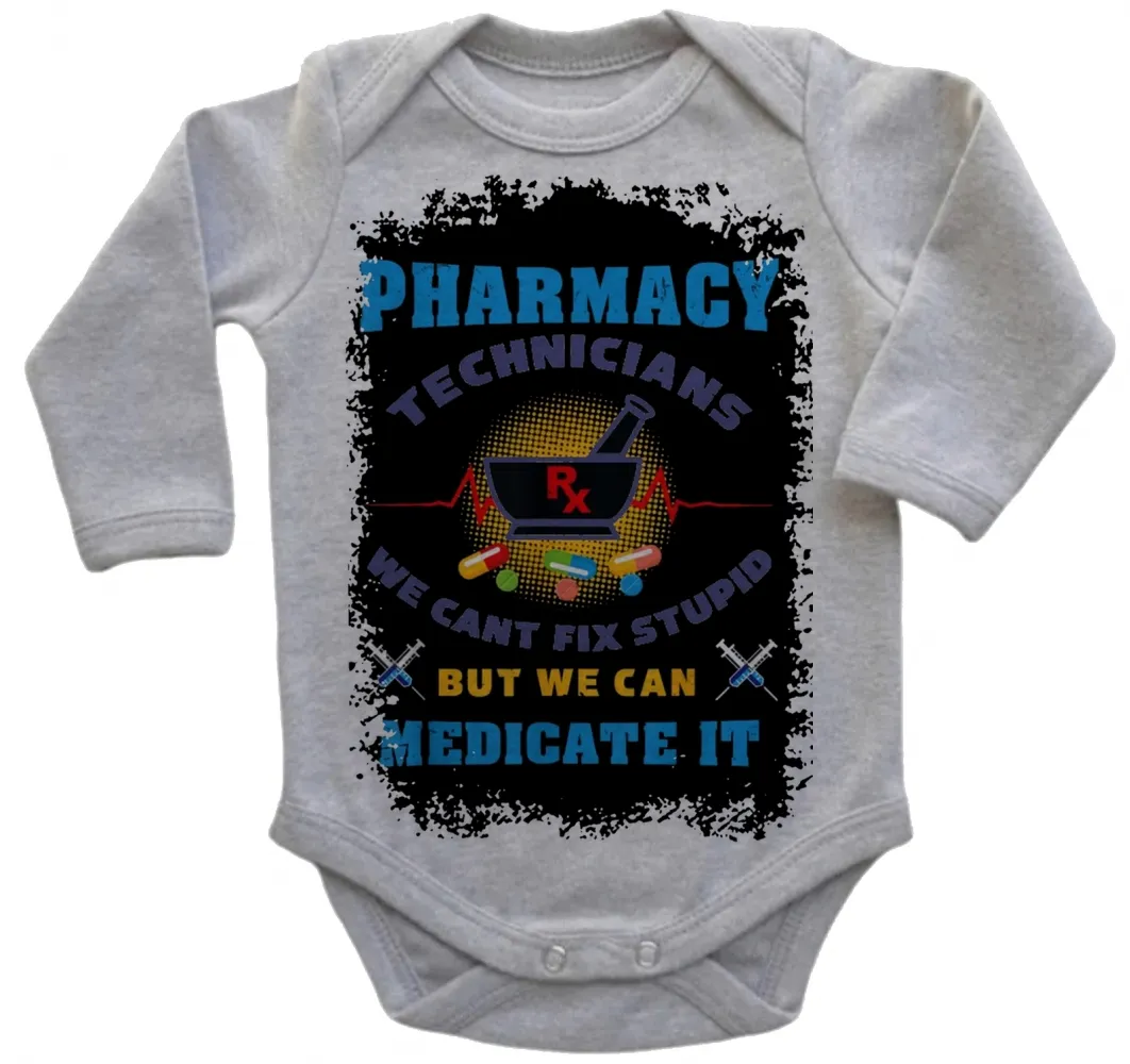 Body Bebê Infantil roupa criança Farmácia farmaceutico profissão
