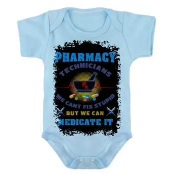 Body Bebê Infantil roupa criança Farmácia farmaceutico profissão - Foto 2