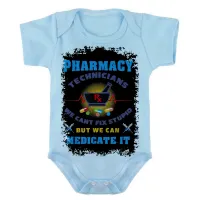 Body Bebê Infantil roupa criança Farmácia farmaceutico profissão - Foto 2