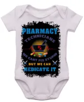 Body Bebê Infantil roupa criança Farmácia farmaceutico profissão - Foto 3