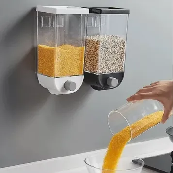 Dispenser Cereais Grãos Armazenar Mantém Fresco Conserva