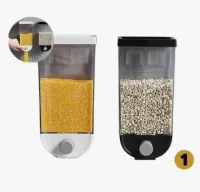Dispenser Cereais Grãos Armazenar Mantém Fresco Conserva - Foto 2