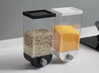 Dispenser Cereais Grãos Armazenar Mantém Fresco Conserva - Foto 4