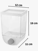 Dispenser Cereais Grãos Armazenar Mantém Fresco Conserva - Foto 6
