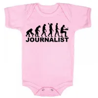 Body Bebê Infantil roupa criança Jornalismo jornalista - Foto 4