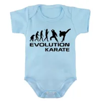 Body Bebê Infantil roupa criança Karate arte marcial luta - Foto 2