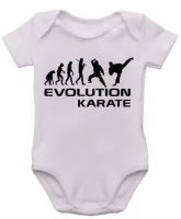 Body Bebê Infantil roupa criança Karate arte marcial luta - Foto 3