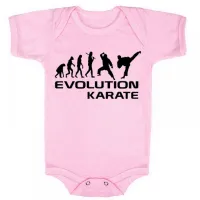 Body Bebê Infantil roupa criança Karate arte marcial luta - Foto 4