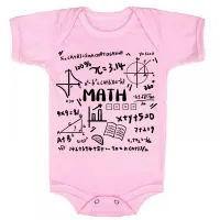 Body Bebê Infantil roupa criança Matematica professor professora - Foto 4