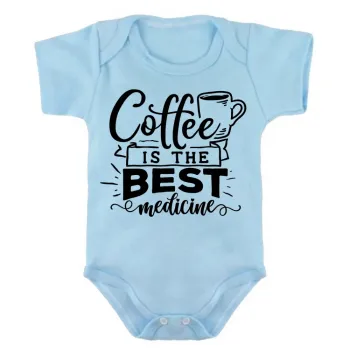 Body Bebê Infantil roupa criança Medicina Café melhor remédio - Foto 2