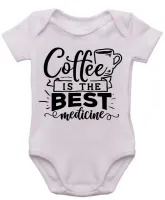 Body Bebê Infantil roupa criança Medicina Café melhor remédio - Foto 3