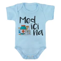 Body Bebê Infantil roupa criança Medicina Medico DR - Foto 2