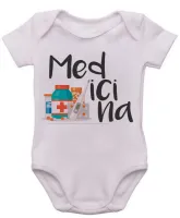 Body Bebê Infantil roupa criança Medicina Medico DR - Foto 3