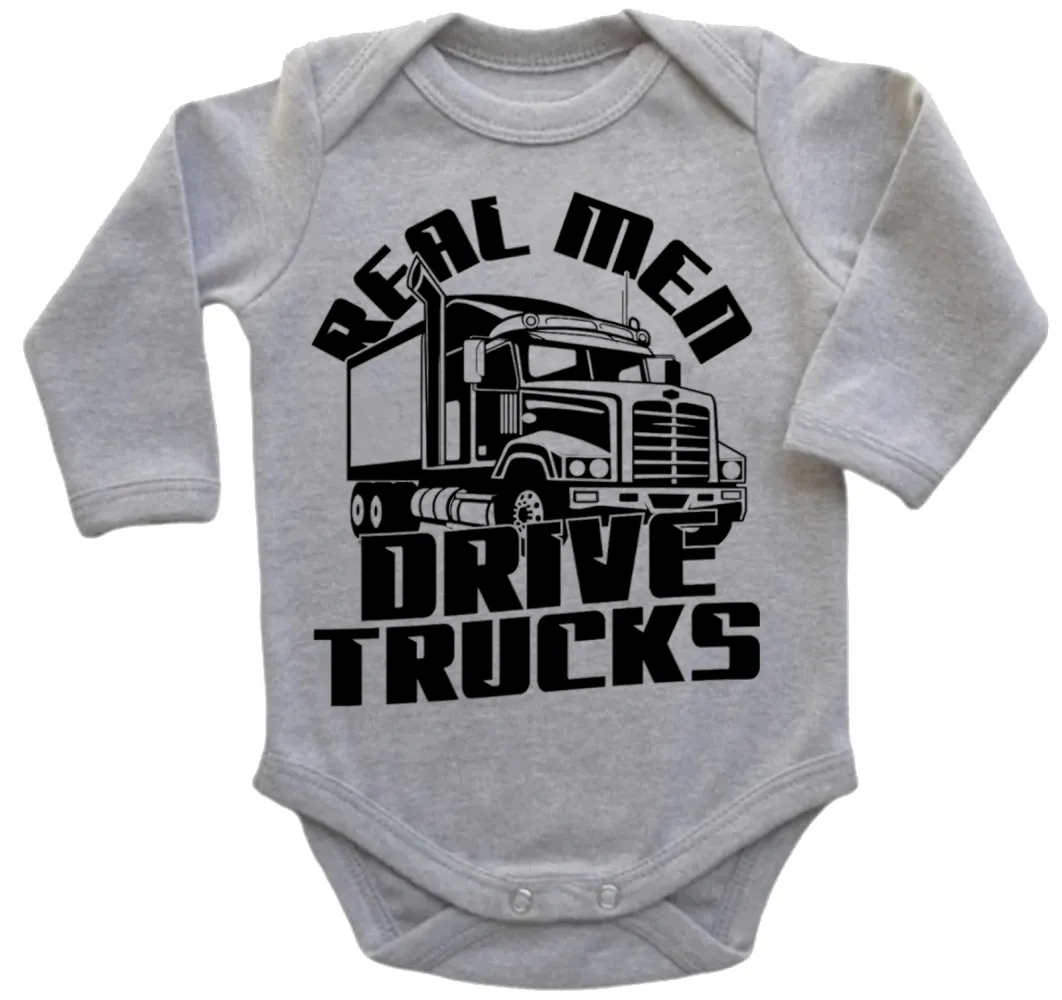 Body Bebê Infantil roupa criança Motorista caminhão truck caminhoneiro