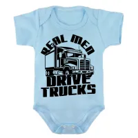 Body Bebê Infantil roupa criança Motorista caminhão truck caminhoneiro - Foto 2