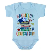 Body Bebê Infantil roupa criança Pedagogia pedagoga professora - Foto 2