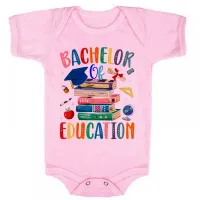 Body Bebê Infantil roupa criança Pedagogia pedagoga professora - Foto 4