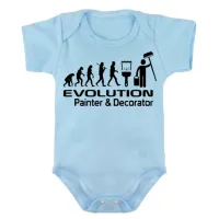 Body Bebê Infantil roupa criança Pintor decorador evolução empreiteiro - Foto 2