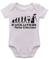 Body Bebê Infantil roupa criança Pintor decorador evolução empreiteiro - Foto 3