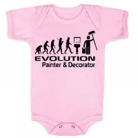 Body Bebê Infantil roupa criança Pintor decorador evolução empreiteiro - Foto 4