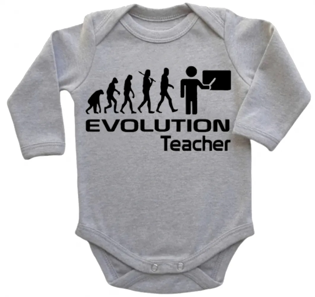 Body Bebê Infantil roupa criança Professor professora teacher evolução Imagem