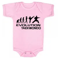 Body Bebê Infantil roupa criança taekwondo luta marcial esporte - Foto 4