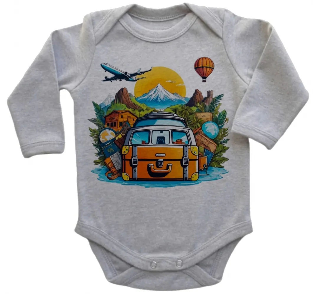 Body Bebê Infantil roupa criança Turismo turista estudante Imagem