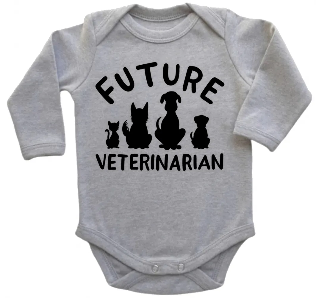 Body Bebê Infantil roupa criança Veterinario medico pet Imagem