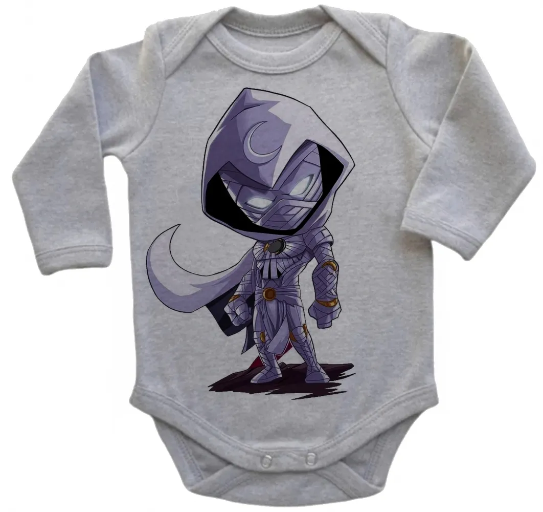 Body Bebê Infantil roupa criança Cavaleiro da Lua Mumia egito piramides Imagem