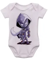 Body Bebê Infantil roupa criança Cavaleiro da Lua Mumia egito piramides - Foto 2