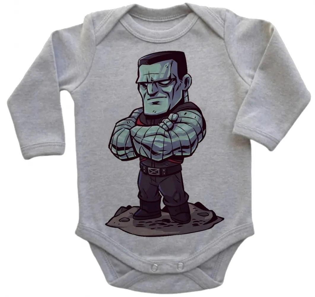 Body Bebê Infantil roupa criança Colossus xmen homem aço Imagem