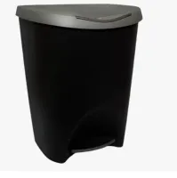 Lixeira 7,5l Cesto Pedal Lixo Banheiro Resistente Escritório - Foto 6