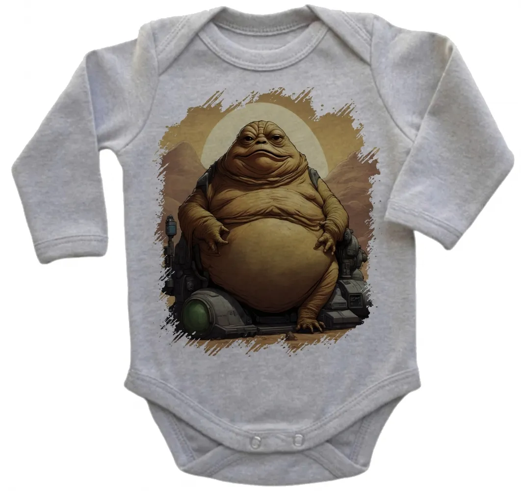 Body Bebê Infantil roupa criança Jabba hutt vilão star wars
