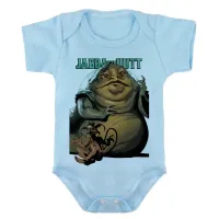 Body Bebê Infantil roupa criança Jabba the hutt star wars - Foto 2